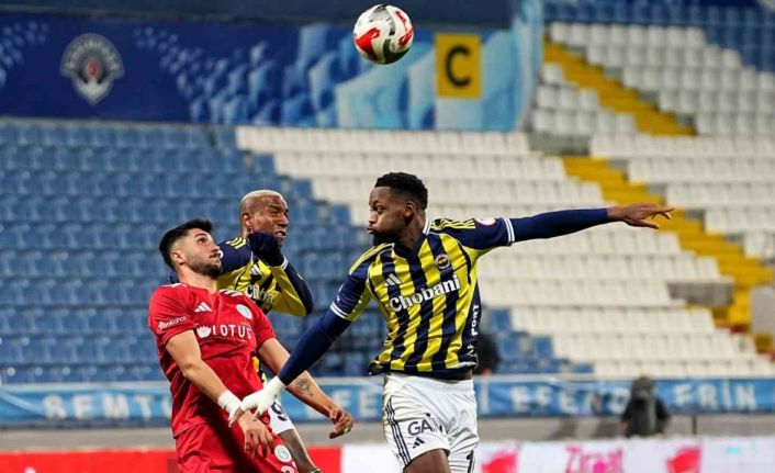 Ziraat Türkiye Kupası: Beyoğlu Yeni Çarşı: 0 - Fenerbahçe: 1 (Maç sonucu)