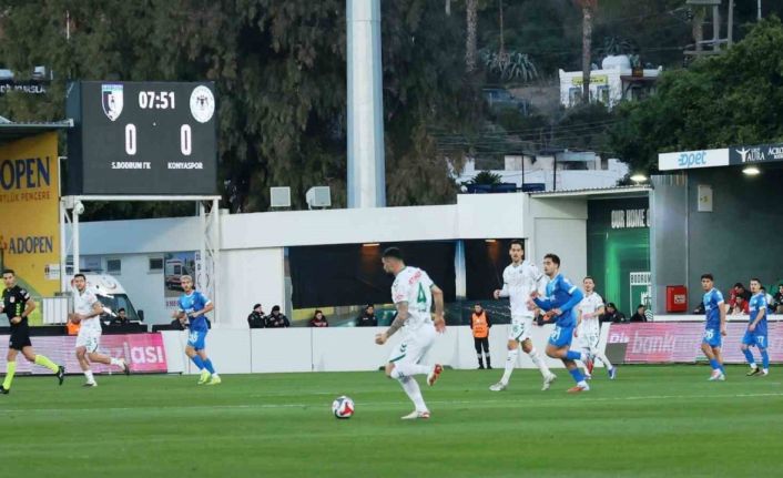 Ziraat Türkiye Kupası: Bodrum FK: 1 - Konyaspor: 2 (Maç sonucu)