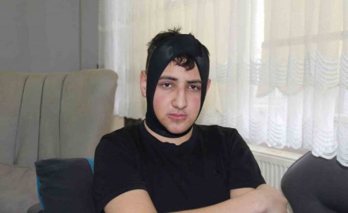 4 öğrenci tarafından omuriliği kırılan Kayra, polislik hayalinden mahrum kalmak istemiyor