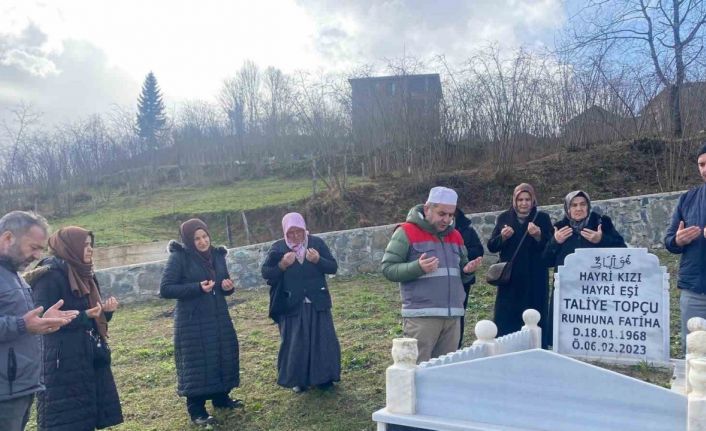 6 Şubat depreminde hayatını kaybeden Ordulu vatandaşlar, kabirleri başında anıldı