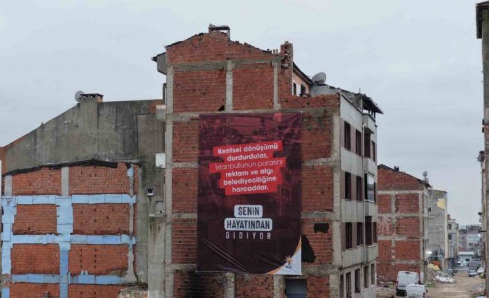 AK Parti İstanbul İl Başkanı Özdemir’den İBB yönetimine: "Bayrampaşa’da 6 yıldır tamamlanmayan kentsel dönüşüm" tepkisi