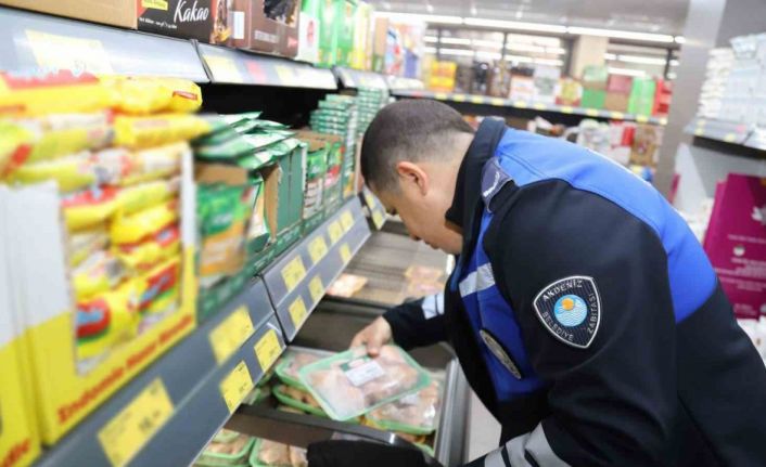 Akdeniz’de Ramazan ayı öncesi market ve fırınlara sıkı denetim