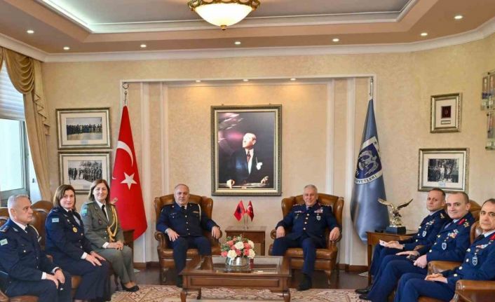 Arnavutluk Hava Kuvvetleri Komutanı Ferdinant Dimo’dan, Türk Hava Kuvvetleri Komutanlığına ziyaret