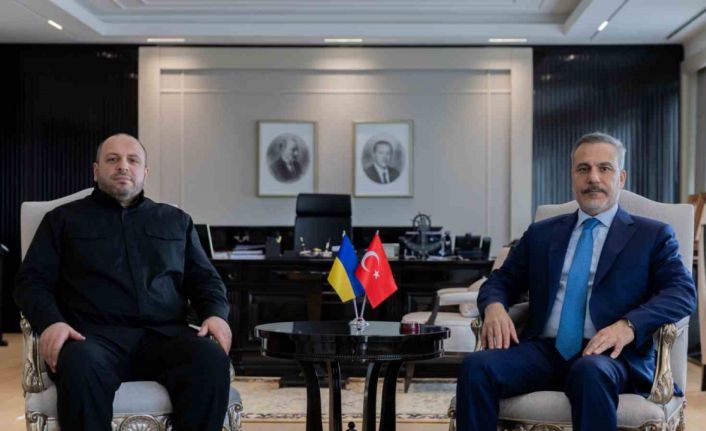 Bakan Fidan, Ukrayna Milli Güvenlik ve Savunma Konseyi Sekreteri Umerov ile görüştü