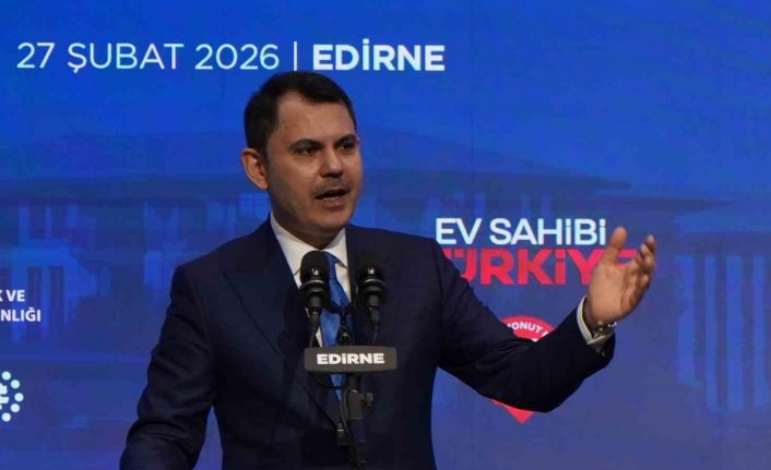 Bakan Kurum: "11 ilimizde eş zamanlı çalışarak bir Avrupa ülkesi büyüklüğündeki alanı yeniden inşa ettik"