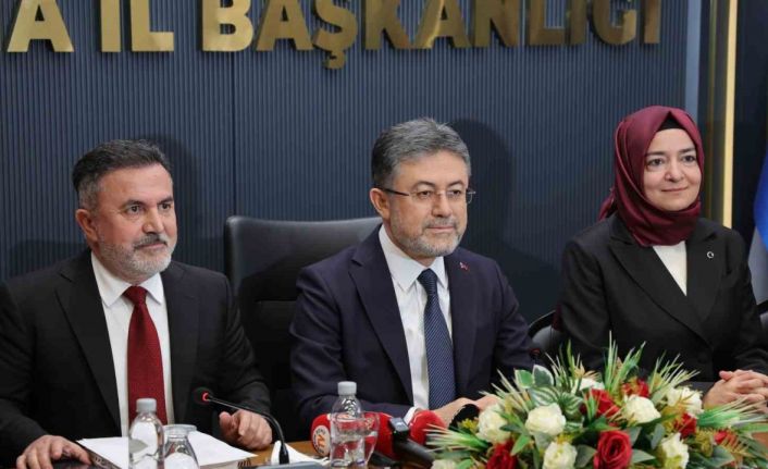 Bakan Yumaklı: "459 su ve sulama tesisi için 110 milyar liralık yatırım yapılacak"