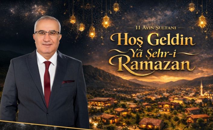Başkan Arslan; "Rahmet, bereket ve paylaşma ayı olan Ramazan-ı Şerif’i mübarek olsun"