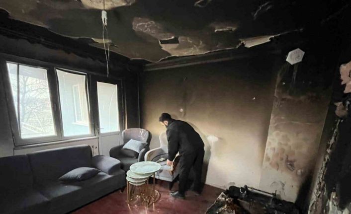 Bebeği üşümesin diye annesine taşındı, döndüğünde evinin kül olduğunu gördü