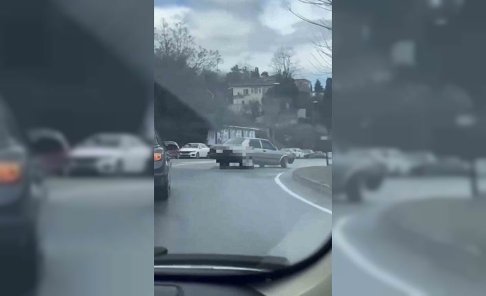 Beykoz’da drift yapan sürücüye 109 bin lira ceza: Ehliyeti alındığı halde direksiyon başına geçmiş