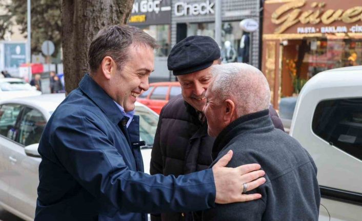 Bilecik Valisi Faik Oktay Sözer çarşı esnafı ile bir araya geldi