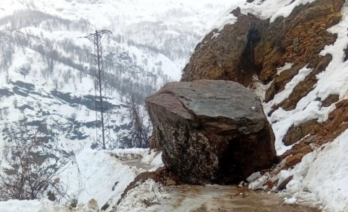 Bitlis’te yağış sonrası 6 farklı noktada heyelan meydana geldi