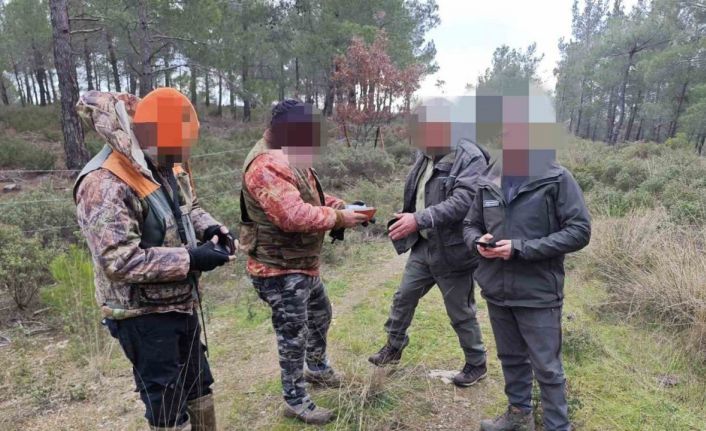 Çanakkale’de yasa dışı avcılık yapan 7 kişiye 98 bin TL ceza