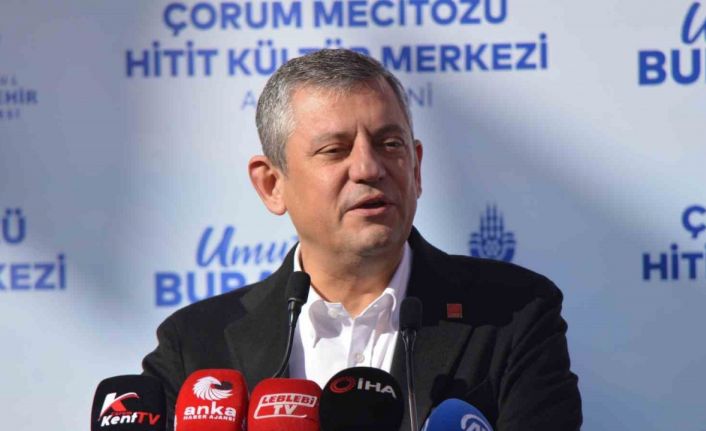CHP Genel Başkanı Özel: "Bunların kötü sözlerine kulağımızı tıkıyoruz, milletimizin gözünün içine bakıyoruz"