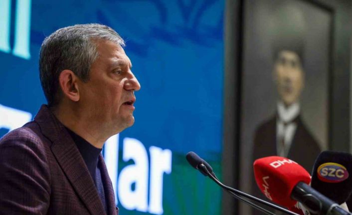 CHP Genel Başkanı Özel: "Filistin için verilen mücadeleye hem diplomatik desteği hem de insani desteği vermiş olan bir ülkeyiz"