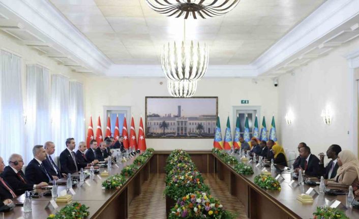 Cumhurbaşkanı Erdoğan: "Etiyopya’daki en büyük ikinci yatırımcı ülke olmaktan memnuniyet duyuyoruz"