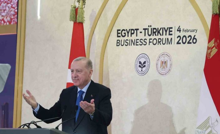 Cumhurbaşkanı Erdoğan: "Mısır ile aramızdaki iş birliğinin bölgemizin istikrarına yaptığı katkıya hep birlikte şahit oluyoruz"