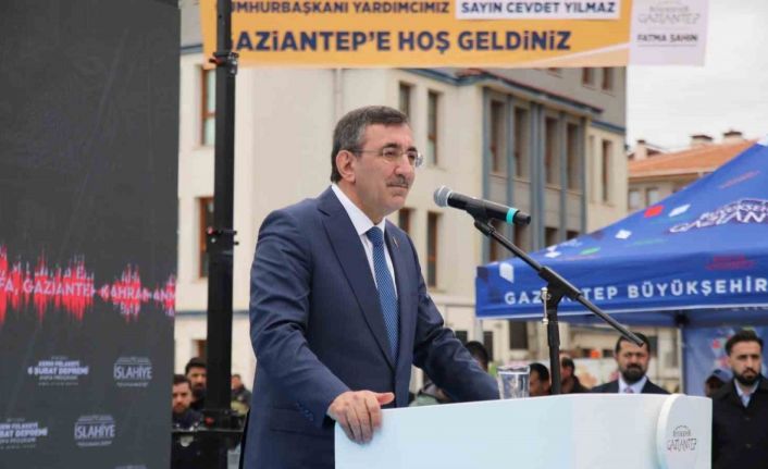 Cumhurbaşkanı Yardımcısı Yılmaz: "Merkezi bütçeden deprem harcamalarına yaklaşık 90 milyar dolarlık kaynak ayırdık"