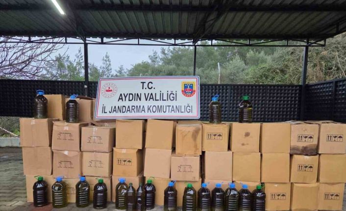 Didim’de tağşiş zeytinyağı operasyonu: "2 bin 932 litre zeytinyağı ele geçirildi"