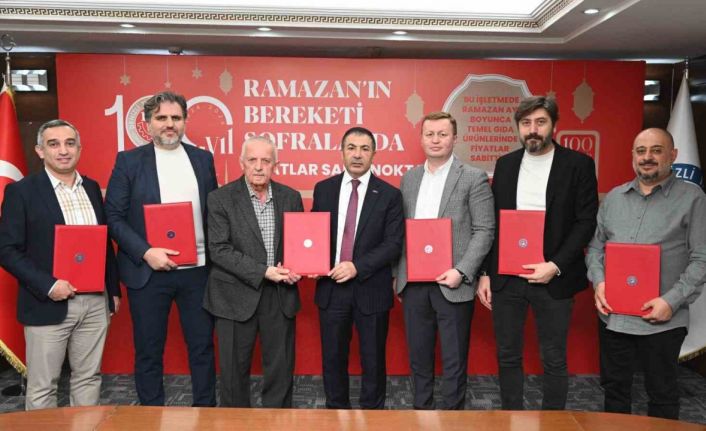 DTO’nun öncülüğünde Denizli’de Ramazan ayında temel gıdada sabit fiyat uygulaması başlatıldı