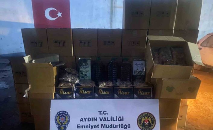 Durdurulan araçtan litrelerce tağşiş zeytinyağı çıktı