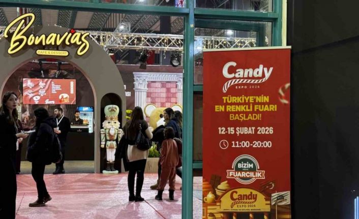 Ege Bölgesinin ilk şekerleme ve kahve fuarı Candy EXPO Denizli’de başladı
