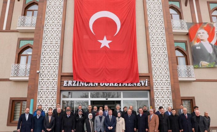 Erzincan’da yeni öğretmenevi hizmet binası Binali Yıldırım’ın katılımı ile hizmete açıldı
