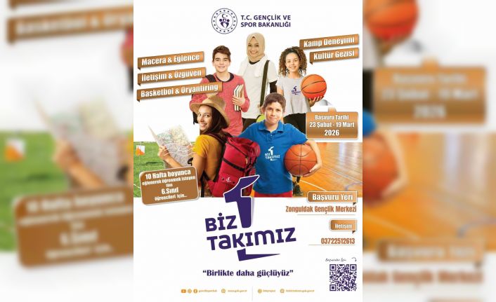 Gençlik ve Spor Bakanlığı’nın "Biz Bir Takımız Projesi" Zonguldak’ta başlıyor