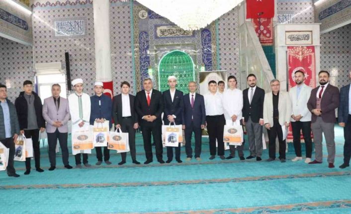 İmam Hatip Liseleri erkek öğrenciler arası düzenlenen yarışma sona erdi