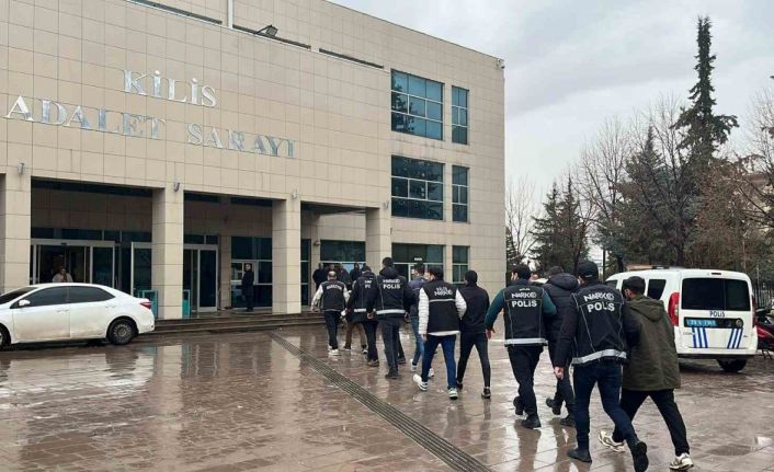 Kilis’te uyuşturucu operasyonu: 7 tutuklama