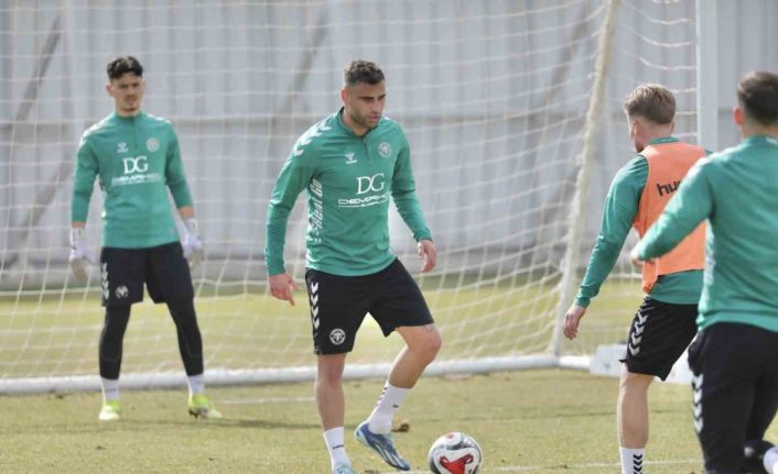 Konyaspor, Corendon Alanyaspor maçı hazırlıklarına başladı