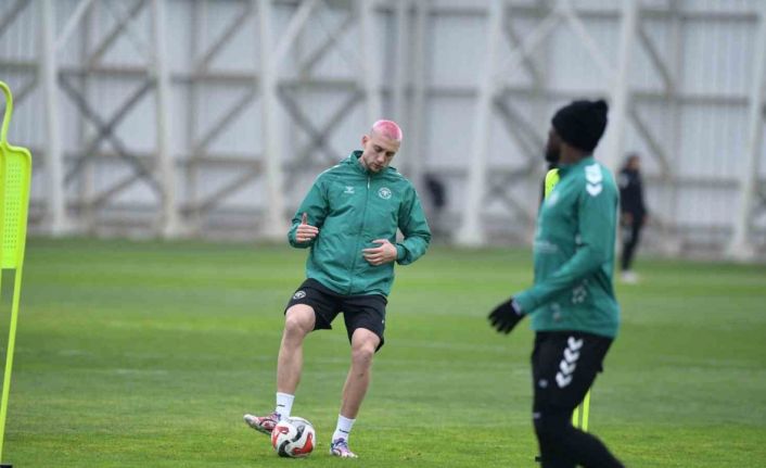 Konyaspor, Corendon Alanyaspor maçı hazırlıklarına devam etti