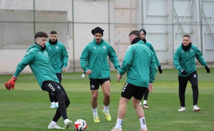 Konyaspor, Corendon Alanyaspor maçı hazırlıklarını tamamladı