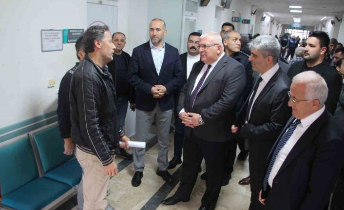 Kumluca Devlet Hastanesi’nde 1 yılda 424 bin 651 hasta muayene edildi