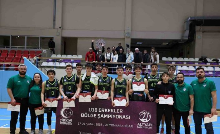 Merkezefendi Belediyesi U18 Erkek Basketbol Takımı Afyonkarahisar’da namağlup şampiyon oldu