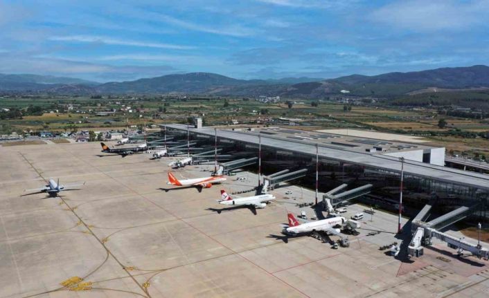 Milas-Bodrum havalimanı Ocak ayında 180 bin 763 yolcuya hizmet verdi