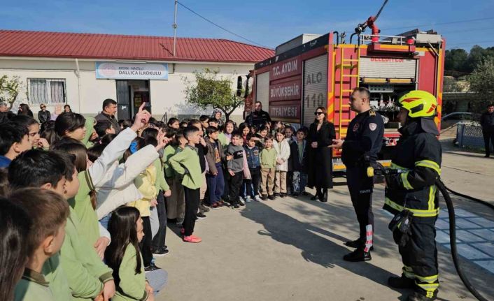 Nazilli’de öğrencilere ’Ormanları Koruma, Afet ve Yangın Eğitimi’ verildi