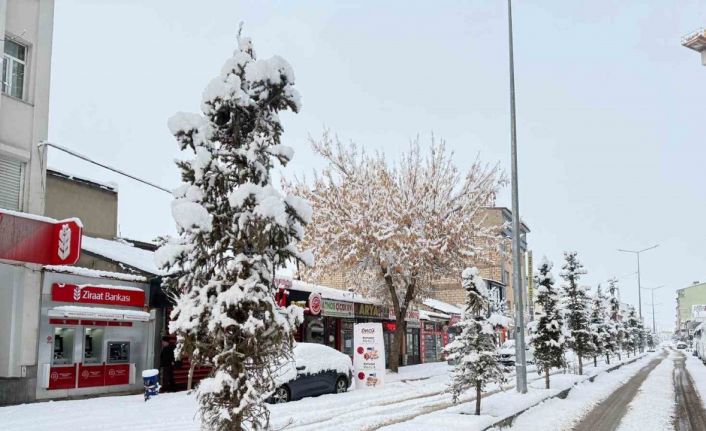 Patnos’ta kar sürprizi: İlçe merkezine 40 cm kar yağdı