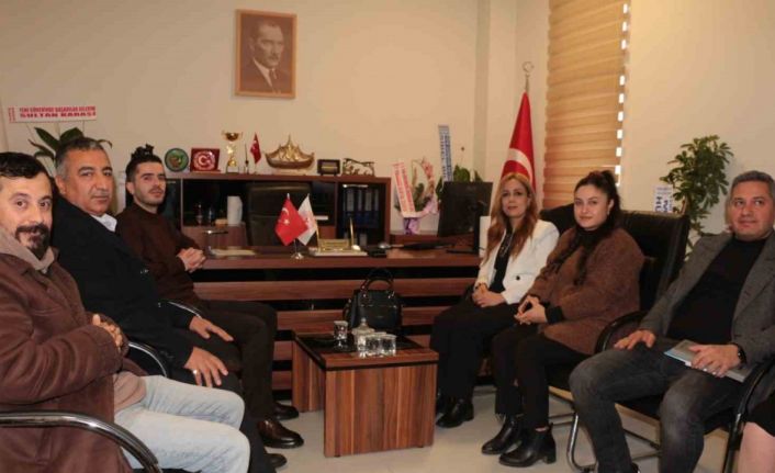 Sağlık-Sen heyeti, Cizre Sağlık Müdürü Karaşi ile bir araya geldi