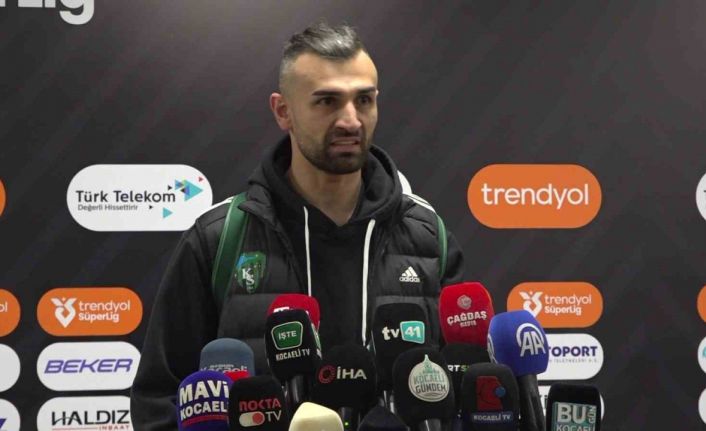 Serdar Dursun: "Normalde kazanmamız gereken maçı 1 puanla devam ettik"