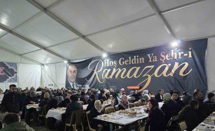 Sorgun Belediyesi iftar çadırında her gün 450 kişilik iftar menüsü hazırlanıyor