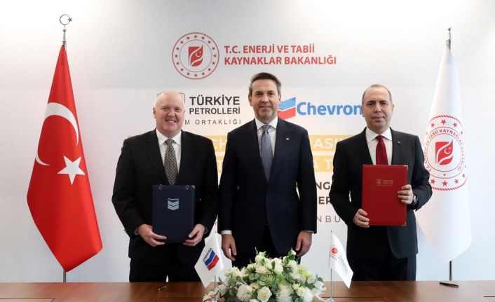 TPAO ile ABD’li enerji şirketi Chevron, petrol alanlarında arama yapmak üzere anlaştı