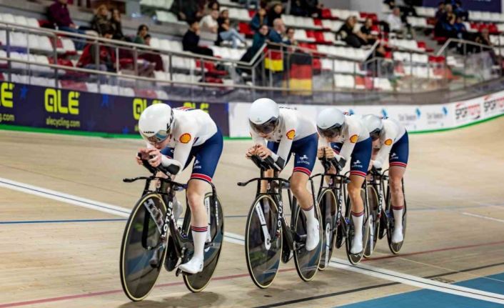 UEC 2026 Avrupa Pist Bisikleti Şampiyonası’nda rekorla dolu ikinci gün