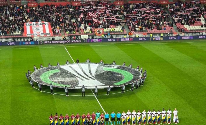 UEFA Konferans Ligi: Samsunspor: 0 - Shkendija: 0 (Maç devam ediyor)