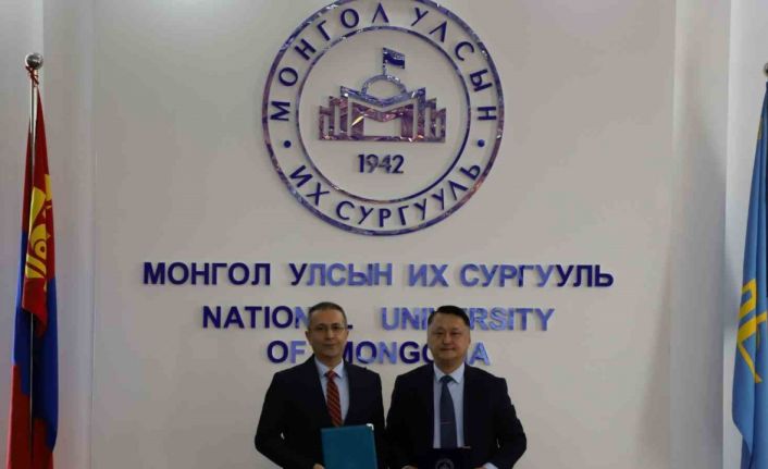 Yunus Emre Enstitüsü ile Moğolistan Devlet Üniversitesi arasında mutabakat zaptı imzalandı