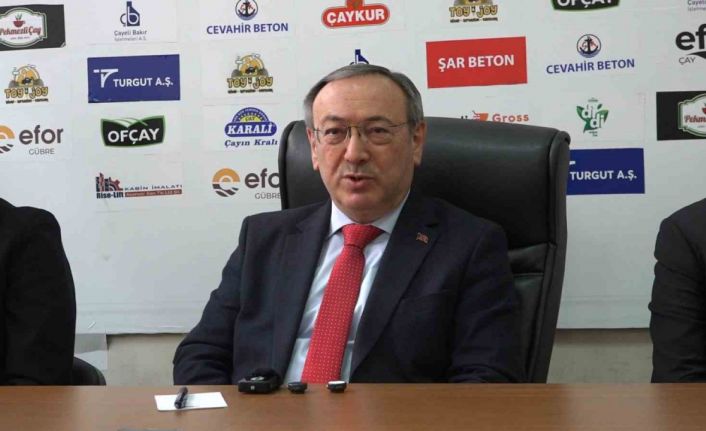 Yusuf Ziya Alim: "2025 yılında 160 bin ton kuru çay olarak üretim yapıldı"