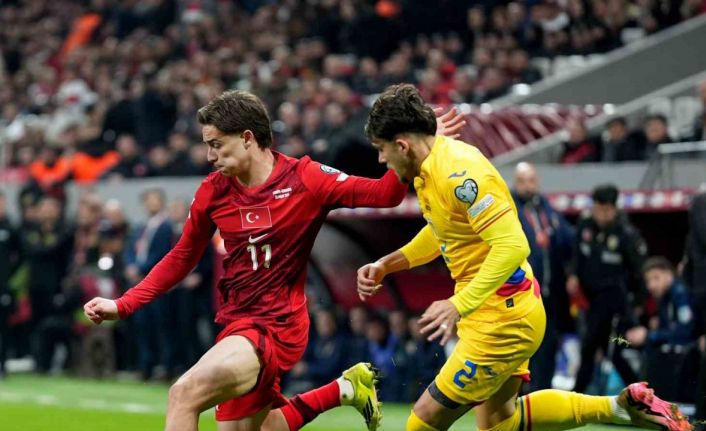 2026 FIFA Dünya Kupası play-off yarı final: Türkiye: 0 - Romanya: 0 (İlk yarı)