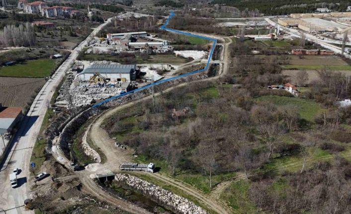 5 bin ton kapasiteli yeni içme suyu deposu ile alt yapı güçleniyor