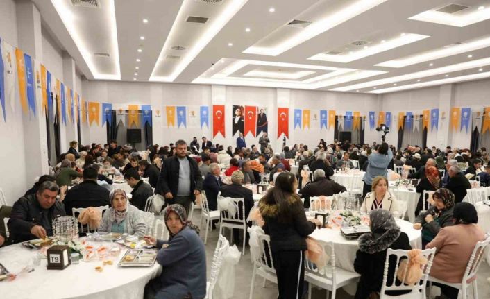 AK Parti Çameli teşkilatı "Gönül Sofrası"nda birlik ve beraberlik mesajı verdi