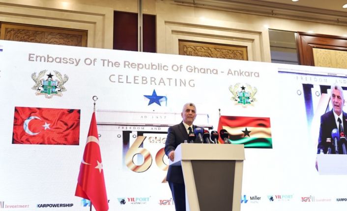 Bakan Bolat: "Türkiye ile Gana arasında ticaret hacmi geçen yıl 844 milyon dolara yükseldi"