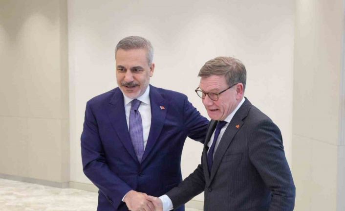 Bakan Fidan, Almanya Federal Cumhuriyeti Dışişleri Bakanı Johann David Wadephul ile Ankara’da bir araya geldi